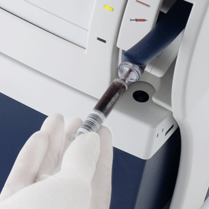 Blood gas testing